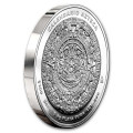 Mexico 1 kilo silver AZTEC CALENDAR 2024 PROOF-LIKE Box+Coa