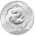 1 oz silver KINGDOM OF BHUTAN 2025 SNAKE NU200 bu