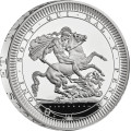 St George and the Dragon 2024 UK 5oz Silver Proof Coin Great Engravers - PISTRUCCI 