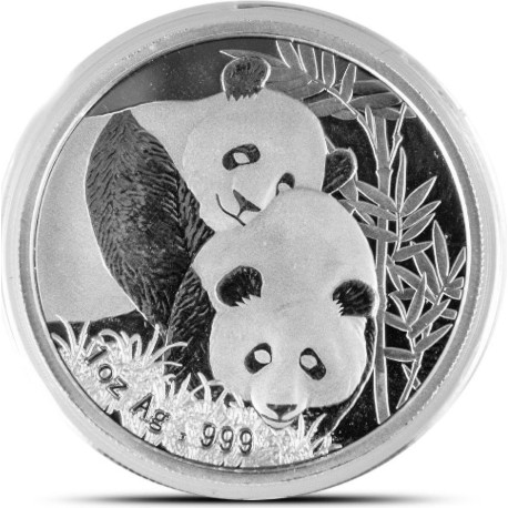 1 oz silver PANDA 2012 Yuan 5