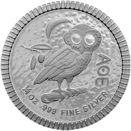 1 oz silver Athenian Owl 2020 bu $1