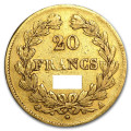 GOLD 20 francs or LOUIS-PHILIPPE 1830-1848