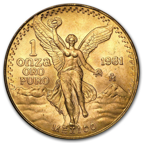 Mexico 1 oz gold LIBERTAD 2012 BU