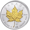 1 oz Silver Maple Leaf 2016 Bigfoot Privy 
