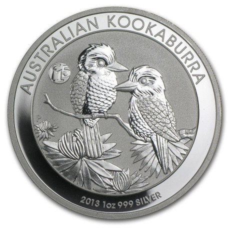 1 oz silver KOOKABURRA 2013 privy SNAKE $1 bu