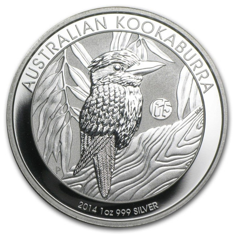 1 oz silver $1 KOOKABURRA 2014 Privy HORSE
