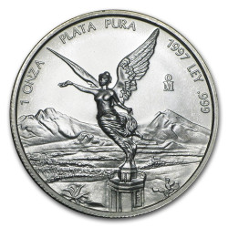 1 oz silver LIBERTAD 1997 