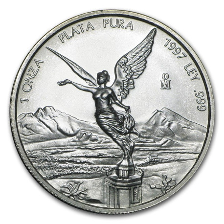 1 oz silver LIBERTAD 1997 