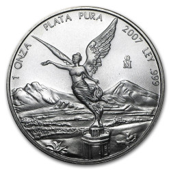 1 oz silver LIBERTAD 2007