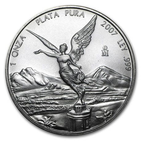 1 oz silver LIBERTAD 2007