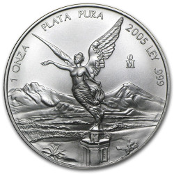 1 oz silver LIBERTAD 2005