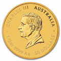 PM Lunar 3 SNAKE 1/2 oz GOLD 2025 BU $50 Australia