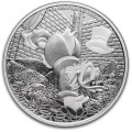 1 oz silver DISNEY SCROOGE McDUCK 2022 $2 BU I'm the richest Duck