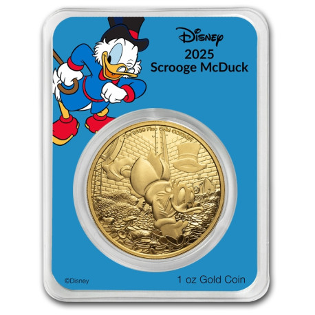 1 oz gold NIUE DISNEY SCROOGE MCDUCK 2018