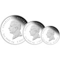 Australian Lunar Series III 2025 Year of the Snake Silver Proof Three-Coin Set