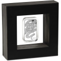 Perth Mint 1 oz silver RECTANGLE DRAGON $1 BAR 2025 PROOF