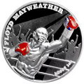 1 oz silver FLOYD MAYWEATHER 2024 Proof Coloured