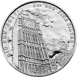 1 oz silver BIG BEN 2017 - Landmarks of Britain