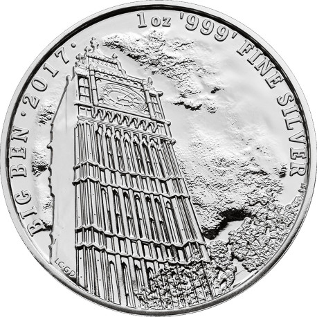 1 oz silver BIG BEN 2017 - Landmarks of Britain