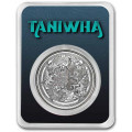 New Zealand 1 oz silver DWELLING TANIWHA : WATER 2025 bu $0.50 IN CARD