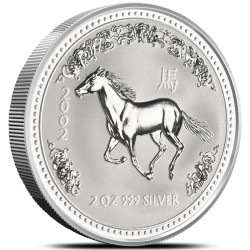 1 oz silver AUSTRALIAN STOCK HORSE 2016