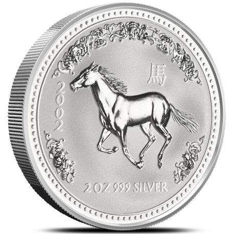1 oz silver AUSTRALIAN STOCK HORSE 2016