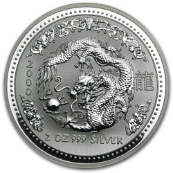 1 oz silver SOMALILAND DRAGON 2012