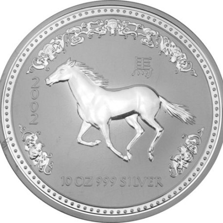 10 oz silver LUNAR OX 2009