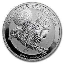 1 oz silver KOOKABURRA 2018 $1 Privy F15