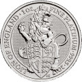 1 oz PLATINIUM PLATINUM QUEEN'S BEAST £100 WHITE LION 2021
