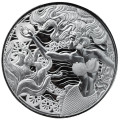 Samoa 1 oz silver PACIFIC MERMAID 2022 BU