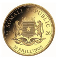 GOLD 1 oz ELEPHANT 2025 SOMALIA 1 000 shillings