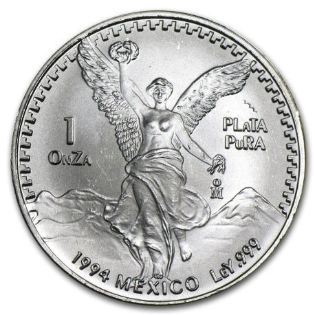 1 oz silver LIBERTAD 1994