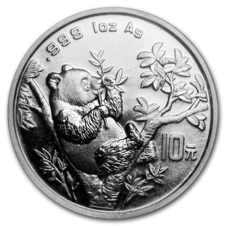 1 oz silver PANDA 1995