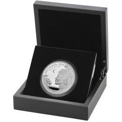 UK 5 oz silver BRITANNIA 2024 £10 Proof Box + coa