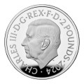 UK 1 oz silver D-DAY 80th Anniversary 2024 bu £1