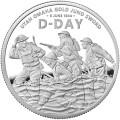 UK 1 oz silver D-DAY 80th Anniversary 2024 £1 PROOF