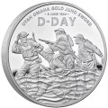 UK 1 kilo silver D-DAY 80th Anniversary 2024 £1 PROOF Box + Coa