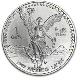 1 oz silver LIBERTAD 1993