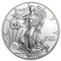 1 oz silver U.S. Silver EAGLE 2017 $1 bu in capsule