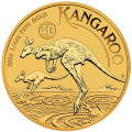PM 1/4 oz GOLD NUGGET 2025 BU $25 Australia Kangaroo