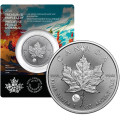 Treasured Maple Leaf 1 oz silver MAPLE LEAF 2026 $5 BU CONGRATULATIONS