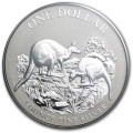 RAM 1 oz silver $1 KANGAROO 2013 BU
