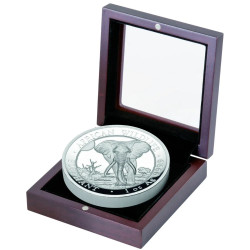 1 oz silver SOMALIA ELEPHANT 2025 Shillings 100