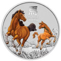 Melbourne Money Expo Special 2026 Year of the Horse 1/4 oz Silver Coloured Coin