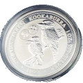 1 oz silver KOOKABURRA 1999 $1 Privy GERMANY bu