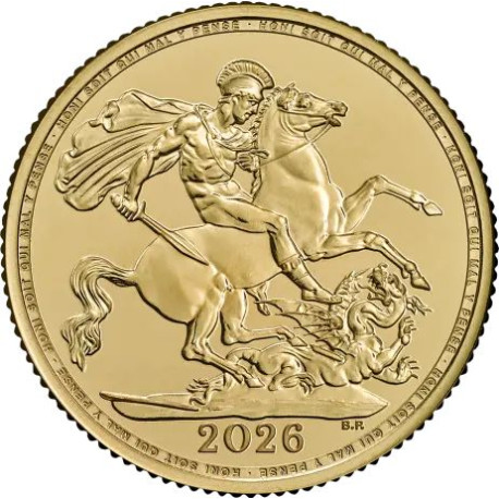 U.K. FULL GOLD SOVEREIGN 2025 