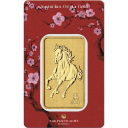 Perth Mint 1 oz RECTANGLE SNAKE $100 BAR in tep