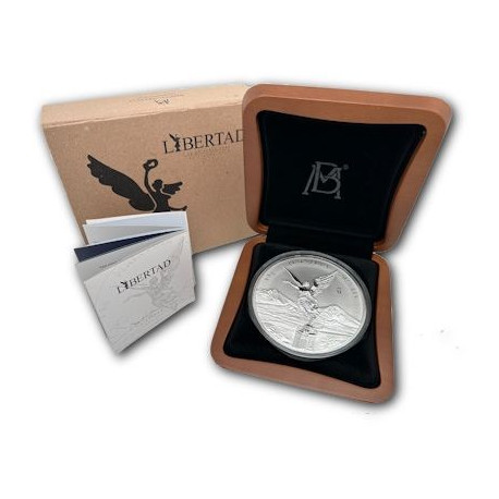 Mexico 1 kilo silver LIBERTAD 2024 BU PROOF-LIKE