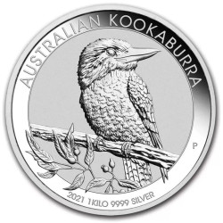 PM 1 kilo silver KOOKABURRA 2021 $30 Australia 